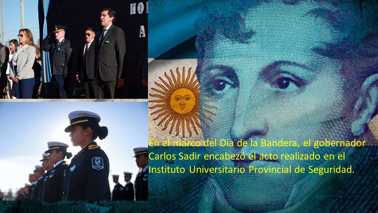 Cadetes del IUPS asumieron su compromiso de lealtad a la Bandera Nacional