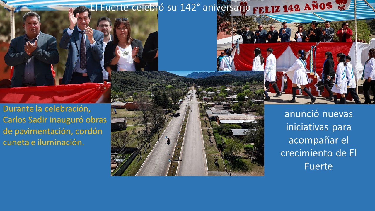 El Fuerte celebró su 142° aniversario