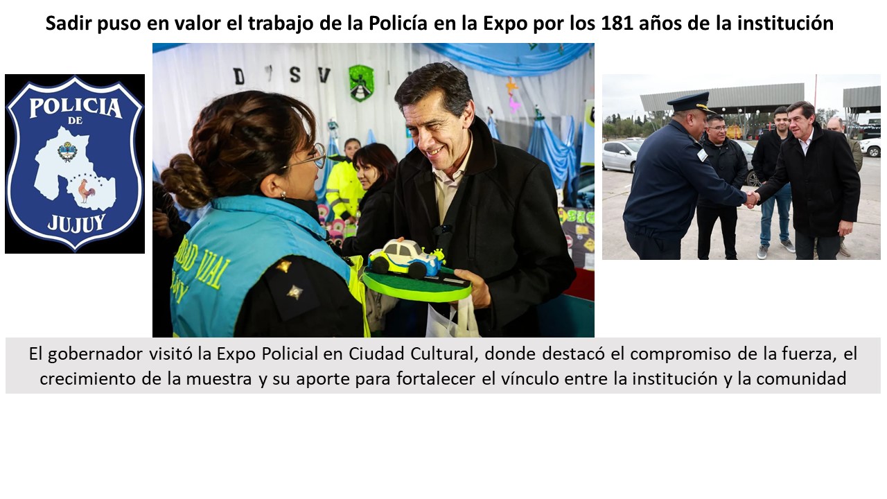 Expo Policial en Ciudad Cultural por los 181 años de la institución