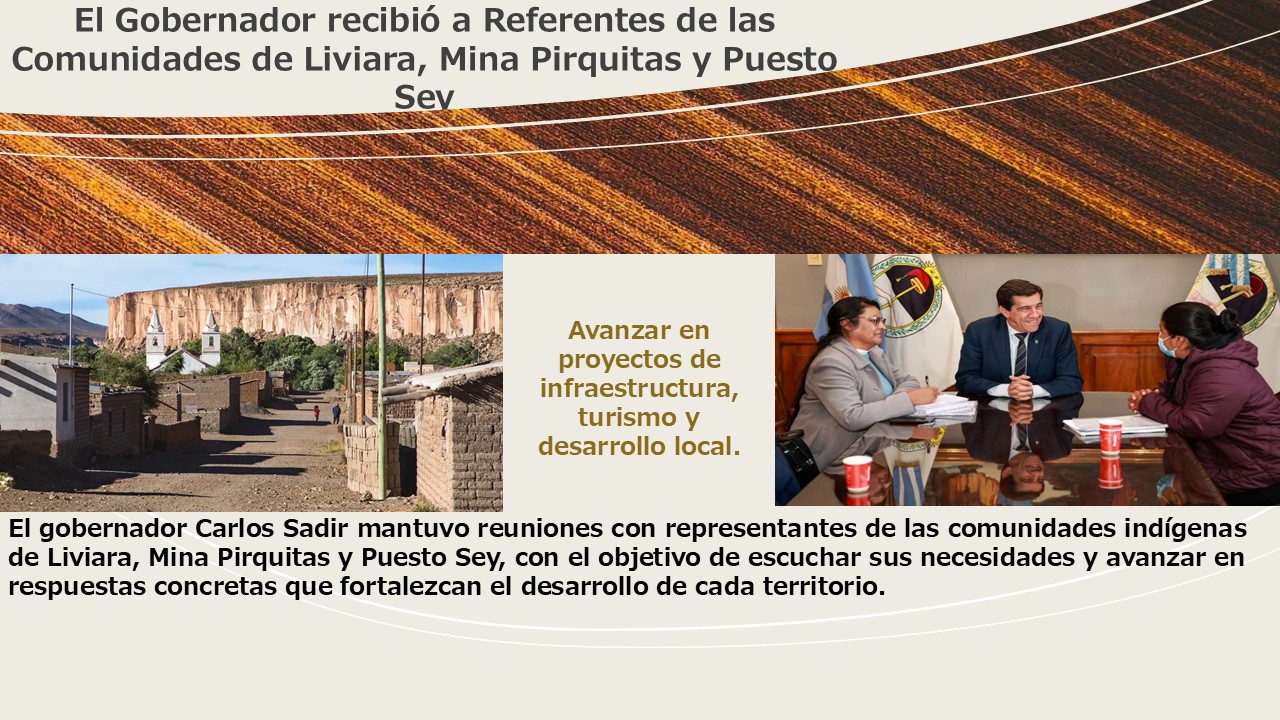Referentes de las Comunidades de Liviara, Mina Pirquitas y Puesto Sey